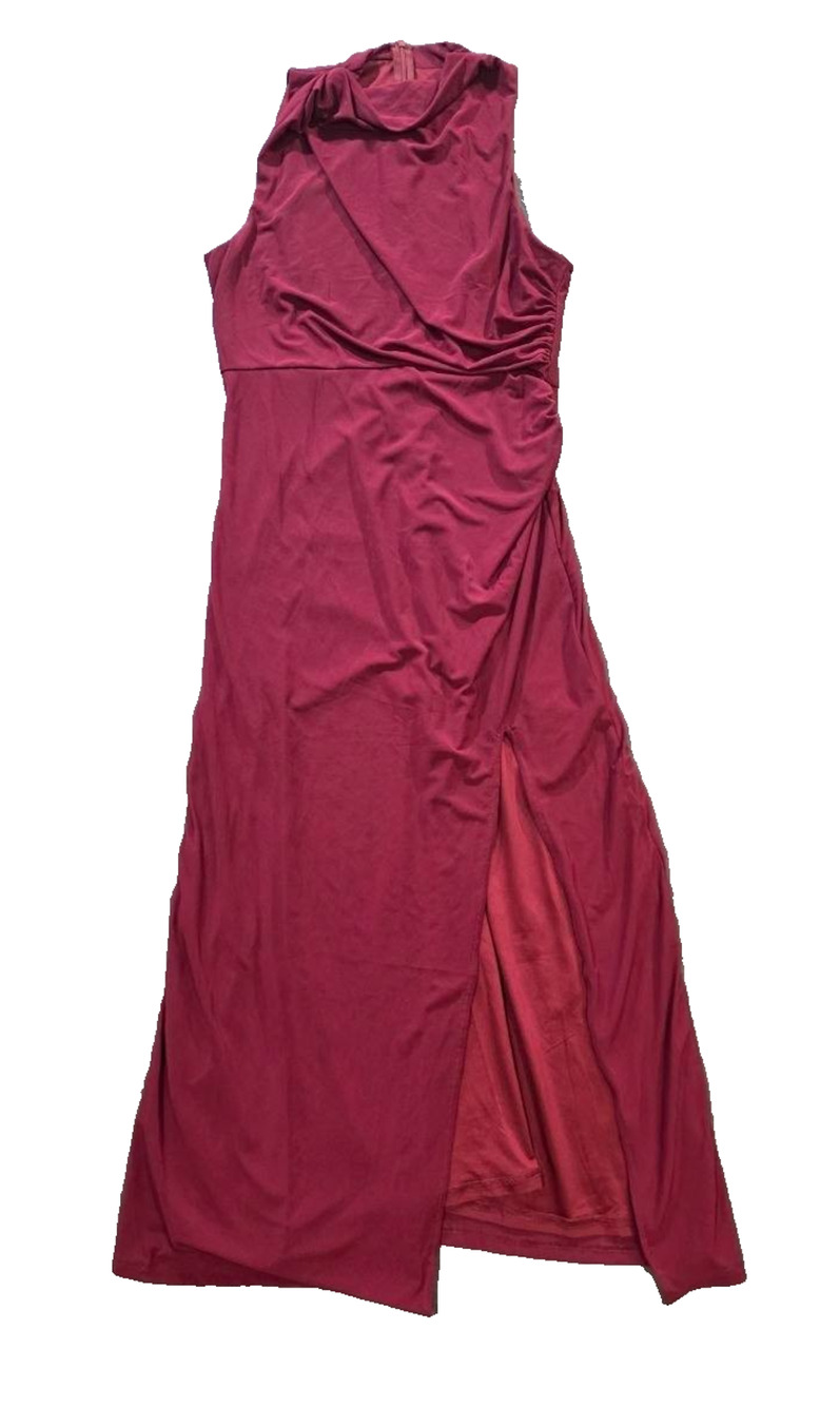 Petal & Pup Hayven Maxi Dress in red boho Size Large A011057